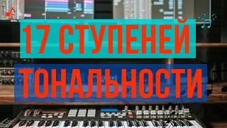 17 СТУПЕНЕЙ ТОНАЛЬНОСТИ. ПОЛНЫЙ ОБЗОР