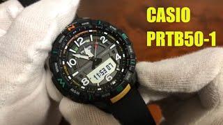 Unboxing Casio Pro Trek PRTB50-1 Bluetooth Watch