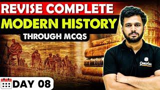 Revise Complete Modern History MCQs |  Day 8 : PEOPLE’S RESISTANCE AGAINST THE BRITISH | PW OnlyIAS