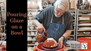 How to Pour Glaze on a Bowl