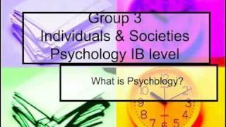 IB Psychology