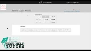 TalentQ Korn Ferry Elements Logical - Practise Question 1 Tutorial - TestHelpTutors