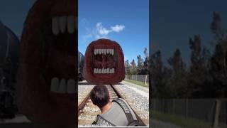 THE TRAIN EATER IS COMING!  *HE ATE ME*