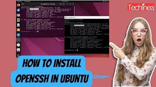 How to install openssh in ubuntu linux | sudo apt install openssh-server #ubuntu #linux #openssh