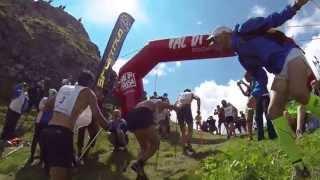 Dolomites Skyrace 2013, Vertical Kilometer - Kilian makes his move...