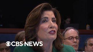 Watch: Hochul blasts Trump administration for Los Angeles actions, says migrants are being abducted