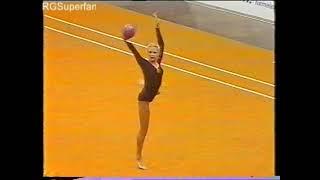 Galina Beloglazova Ball EF EC 1984