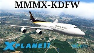 X-Plane 11 | 747 Long Haul!! | B747 | VATSIM | Mexico City to Dallas Fortworth!!