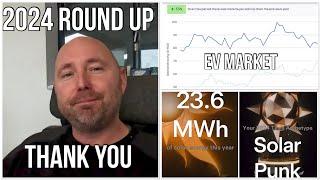 End 2024 used EV market demand, solar summary and big thanks. Happy New Year!