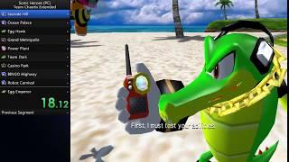 Sonic Heroes: Team Chaotix Extended Speedrun (18 October, 2018)