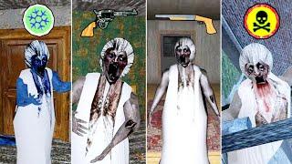 Using All Weapons To Kill Slendrina's Mom In Granny All Remakes | Granny 1.9, Granny 3 Enhanced &+