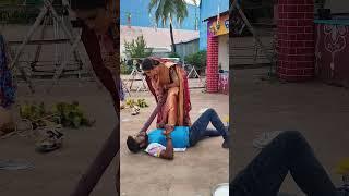 Woman trample Chest  #shorts #youtubeshorts #viralvideo #reels #status #feet #womanpower #trample