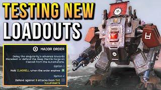 Helldivers 2 | Testing Out Loadouts & Different Combinations!!! - Gameplay Hardest Difficulty