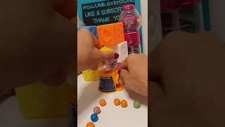 THE BLUE GUMBALL #satisfying #sounds #viralshorts #trendingshorts #colorful #yummy