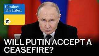 Putin 'resisting' ceasefire & Kursk front collapses | Ukraine: The Latest | Podcast