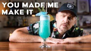 I've been avoiding this cocktail - The BLUE HAWAII