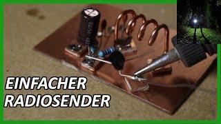 DIY UKW  Radiosender selber bauen [ohne viele Bauteile]