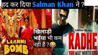 Laxmi Bomb Vs Radhe | Fight For Screens | Eid 2020 | Akshay Kumar | Salman Khan | Ritesh Kumar