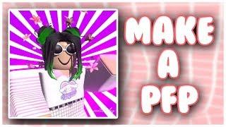 How To Make A ROBLOX GFX Profile Picture