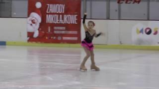 52 Julia KOZAK FS Solistki Srebrna X Zawody Mikołajkowe 2016