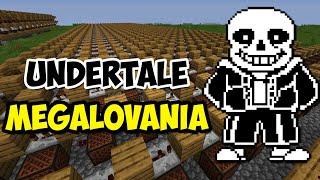 Undertale - Megalovania (Мегалования) на нотных блоках | Minecraft музыка