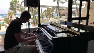 Grig etude in memory of Chopin, performed by Anton Abyzov, Palm Beach Hotel, Cyprus 2019