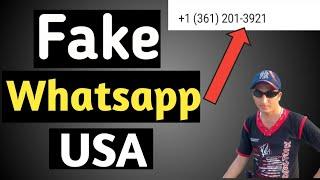 How to create fake whatsapp account with fake mobile number | how to create fake whatsapp account