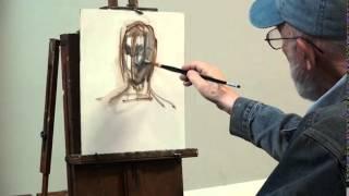 Max Ginsburg Portrait Painting Demo - part 1