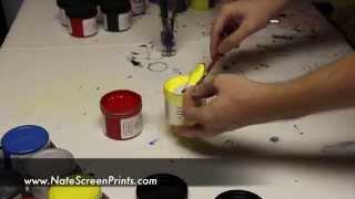 Part 10 - EASIEST & BEST Way to Mix Screen Printing Ink!