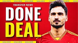 OFFICIAL! Mats HUMMELS Signs For ROMA!