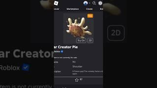 ( New Free Item ) How To Get Star Creator Pie ROBLOX ( 2024 ) DeanOfficial YT