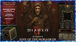 Diablo 4 Season 9 What to Expect? What we Want to see? (Wishlist) Diablo IV Sins of the Horadrim