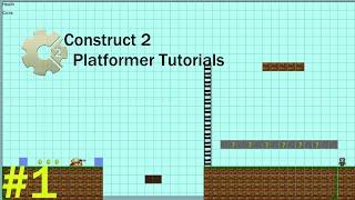 #1 Complete Platformer Tutorial - Main Menu (Construct 2)