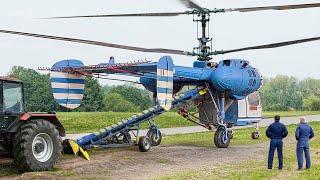 How They Fly Weird but Useful Soviet Farming Helicopter