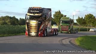 Kanaltrailer European truck spotting