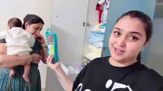 “Packing started for Baby’s First Trip!  || Nani K Ghar || First Visit