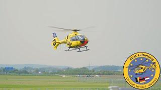 Christoph Europa 1 (D-HXAD, EC-135) Landung an der Station auf EDKA