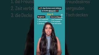 21 Days Vocab challenge Day 5 #learngerman #dailygerman #deutschland