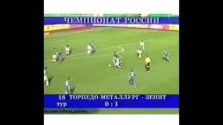 Торпедо-Металлург 0-1 Зенит. Чемпионат России 2003