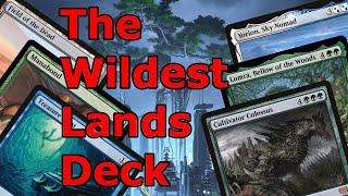 THIS LANDS DECK IS BEYOND WILD- Bant Yorion Living Wish Lumra Field of the Dead Lands (Legacy MTG)