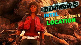 Star Wars Outlaws: Crashed Speeder Intel Location