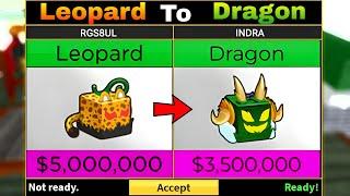 Trading From Leopard To Highest Demanded Dragon Fruit || Spend 100+ Hours