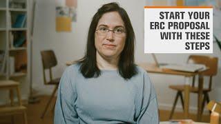 How to get started with your ERC proposal - CHECK 2024 WORK PROGRAMME FOR CHANGES