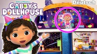  Lasst uns das Bastelzimmer des Puppenhauses BASTELN! DIY für Kinder | GABBY'S DOLLHOUSE