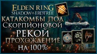 Катакомбы под Скорпионовой рекой Прохождение: Все НПС, Все Боссы,  Все Секреты и Предметы Elden Ring