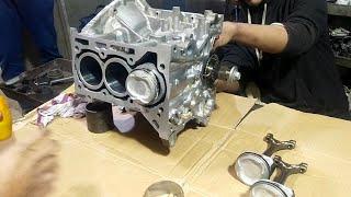 Toyota vitz 1kr fe engine restoration overhaul complete 