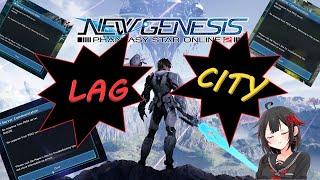 PSO2 New Genesis Global: World of Lag