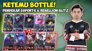 Match Seru Party Meta Ciki Vs Pro Player! Pendekar Esports X Rebellion Blitz