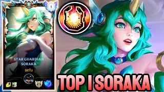 WILD RIFT SORAKA - TOP 1 SORAKA GAMEPLAY - CHALLENGER RANKED