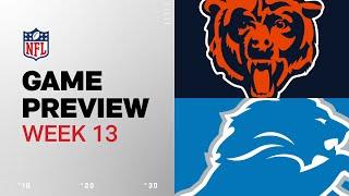 Chicago Bears vs. Detroit Lions | 2024 Week 13 Game Preview